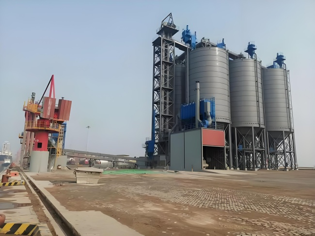 蛟河高架骨料仓